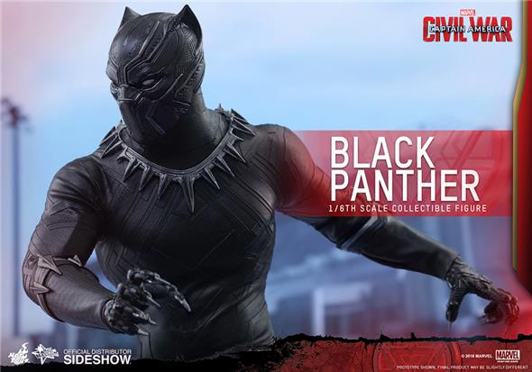 1/6 HOT TOYS - C.A. CIVIL WAR - BLACK PANTHER