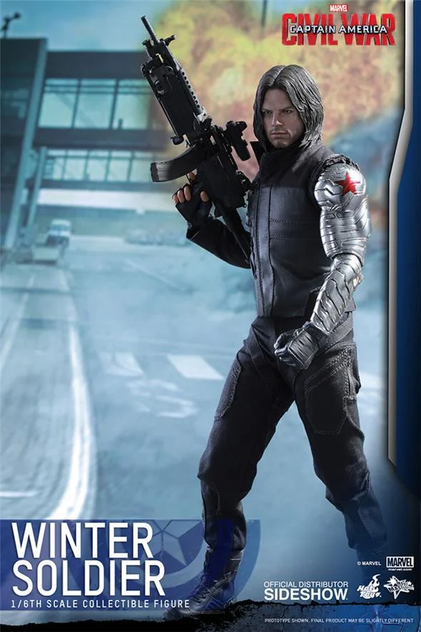1/6 HOT TOYS - C.A. CIVIL WAR - WINTER SOLDIER