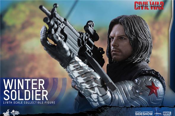 1/6 HOT TOYS - C.A. CIVIL WAR - WINTER SOLDIER