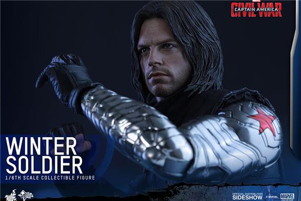 1/6 HOT TOYS - C.A. CIVIL WAR - WINTER SOLDIER