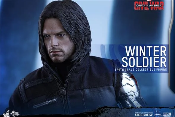 1/6 HOT TOYS - C.A. CIVIL WAR - WINTER SOLDIER