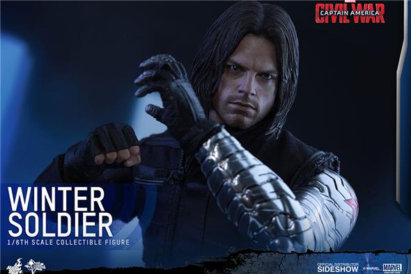1/6 HOT TOYS - C.A. CIVIL WAR - WINTER SOLDIER