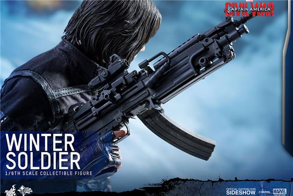 1/6 HOT TOYS - C.A. CIVIL WAR - WINTER SOLDIER