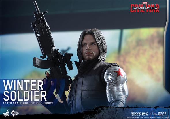 1/6 HOT TOYS - C.A. CIVIL WAR - WINTER SOLDIER
