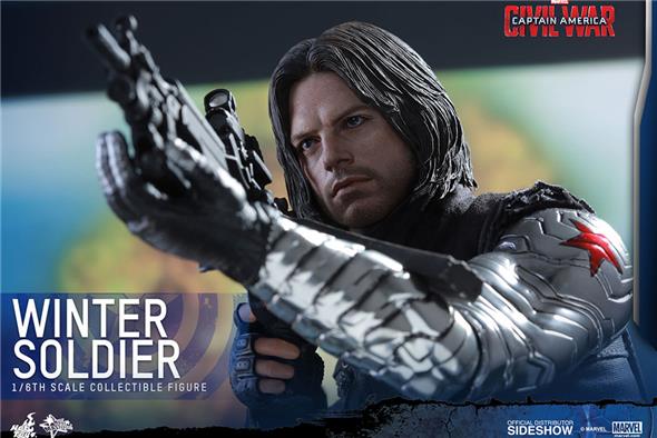 1/6 HOT TOYS - C.A. CIVIL WAR - WINTER SOLDIER