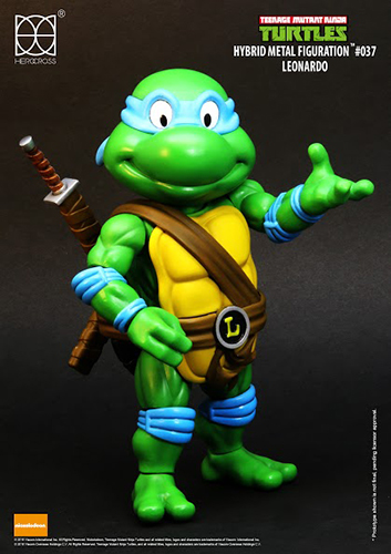 TMNT LEONARDO HYBRID METAL