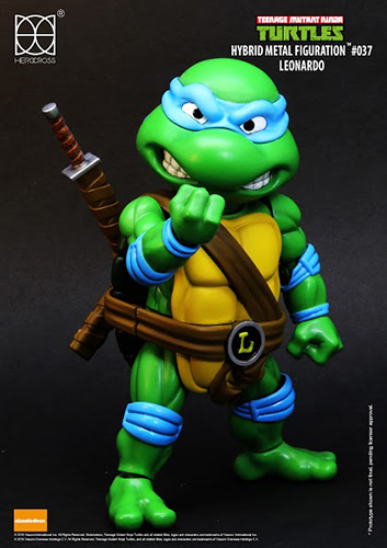 TMNT LEONARDO HYBRID METAL