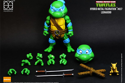 TMNT LEONARDO HYBRID METAL