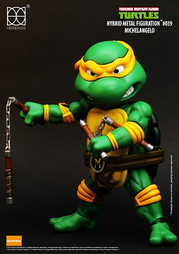 TMNT MICHELANGELO HYBRID METAL