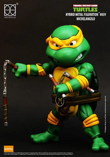 TMNT MICHELANGELO HYBRID METAL