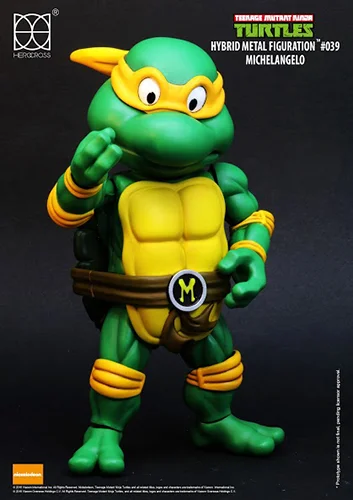 TMNT MICHELANGELO HYBRID METAL