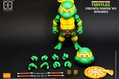TMNT MICHELANGELO HYBRID METAL