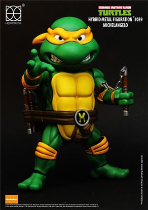 TMNT MICHELANGELO HYBRID METAL