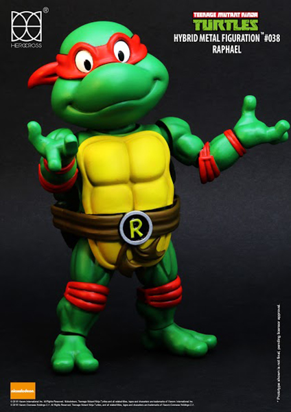 TMNT RAPHAEL HYBRID METAL