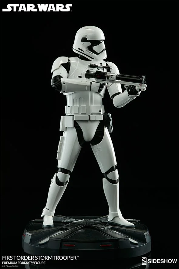 SIDESHOW STAR WARS - EP VII STORMTROOPER F.O PREM FORM FIG