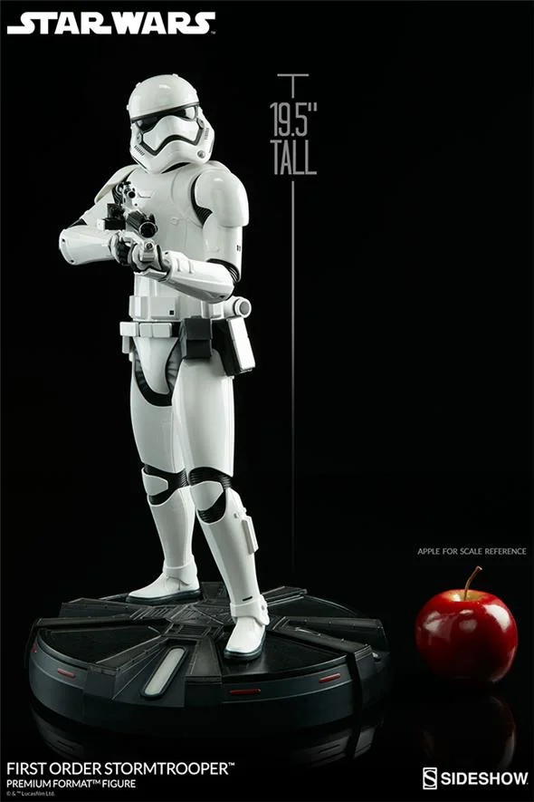 SIDESHOW STAR WARS - EP VII STORMTROOPER F.O PREM FORM FIG