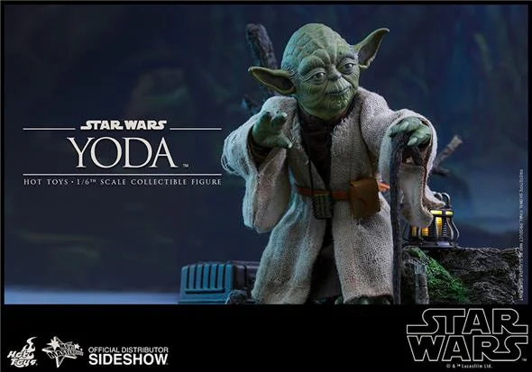 1/6 HOT TOYS - STAR WARS YODA EP. V