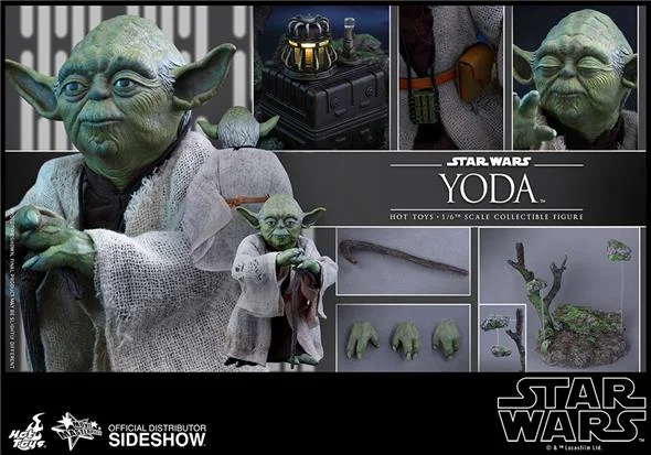 1/6 HOT TOYS - STAR WARS YODA EP. V