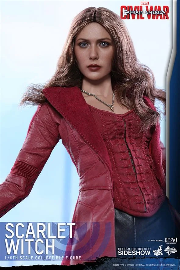 1/6 HOT TOYS - C.A. CIVIL WAR - SCARLET WITCH