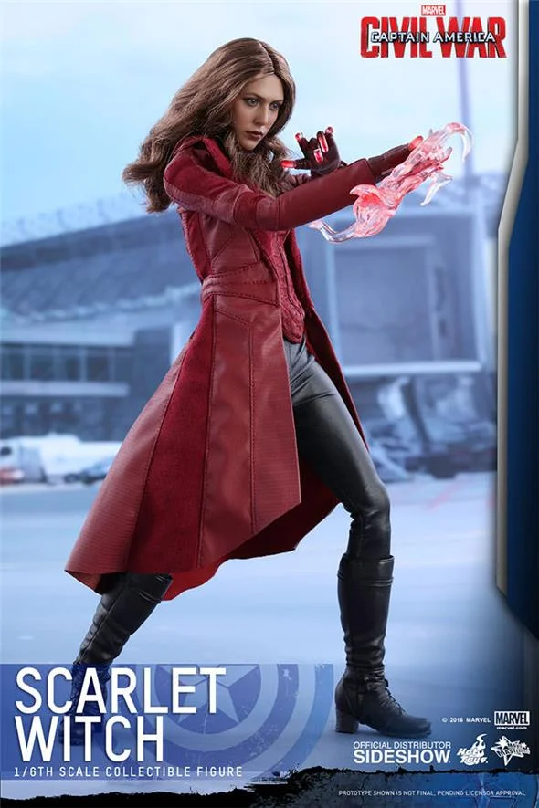 1/6 HOT TOYS - C.A. CIVIL WAR - SCARLET WITCH