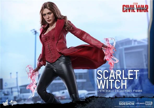 1/6 HOT TOYS - C.A. CIVIL WAR - SCARLET WITCH