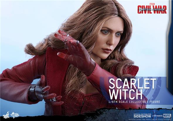 1/6 HOT TOYS - C.A. CIVIL WAR - SCARLET WITCH
