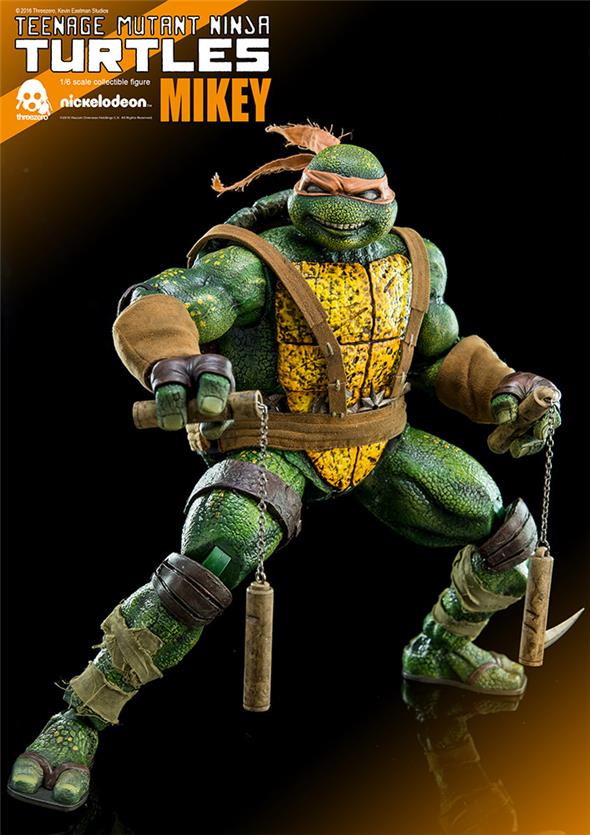 1/6 THREEZERO - TMNT MICHELANGELO CLASSIC EASTMAN