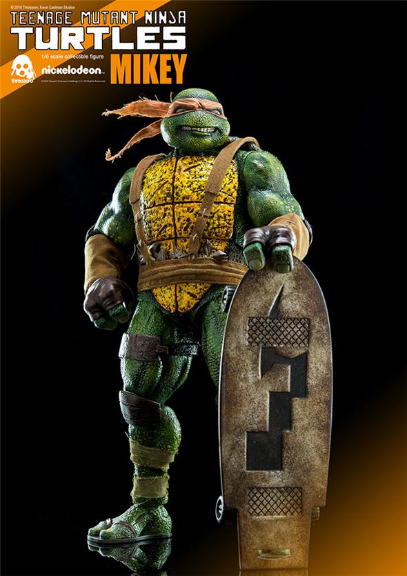 1/6 THREEZERO - TMNT MICHELANGELO CLASSIC EASTMAN