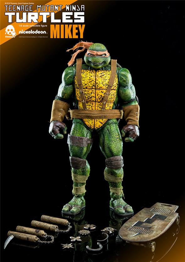 1/6 THREEZERO - TMNT MICHELANGELO CLASSIC EASTMAN