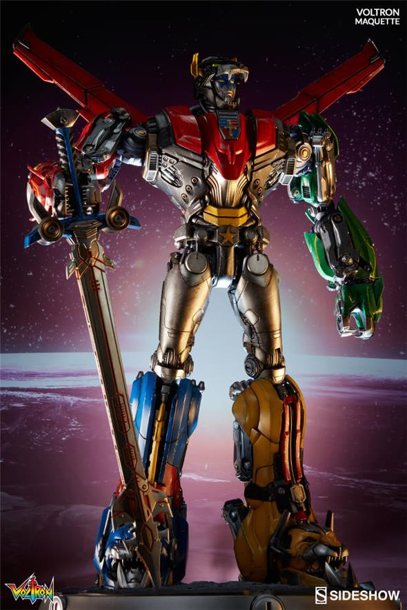 VOLTRON MAQUETTE