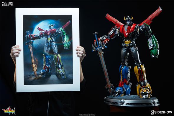 VOLTRON MAQUETTE