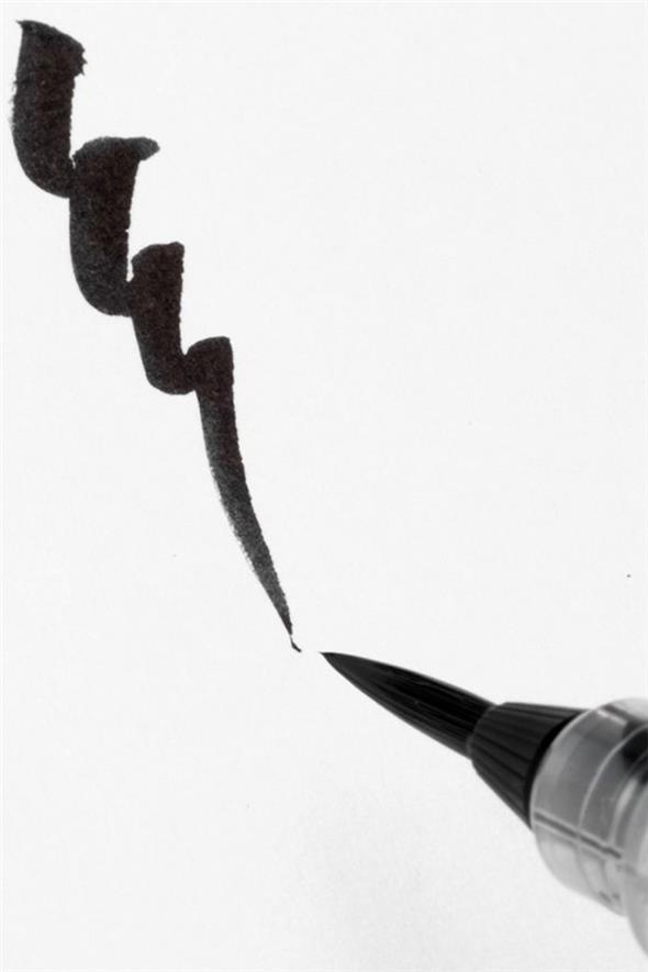 FUDE PEN REFILLABLE PIGMENT EXTRA FINE POINT