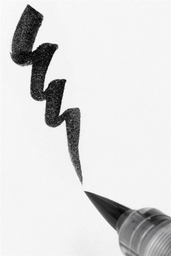 FUDE PEN REFILLABLE PIGMENT MEDIUM POINT