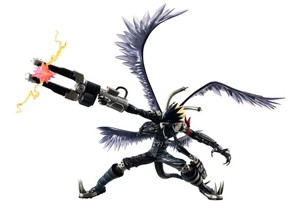 DIGIMON TAMERS - BEELZEBUMON & IMPMON GEM STATUE