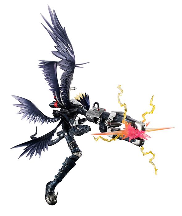 DIGIMON TAMERS - BEELZEBUMON & IMPMON GEM STATUE
