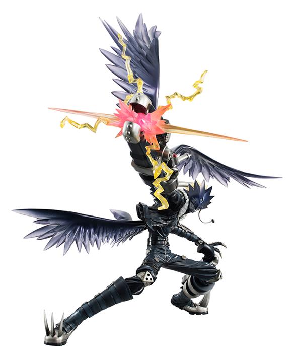 DIGIMON TAMERS - BEELZEBUMON & IMPMON GEM STATUE