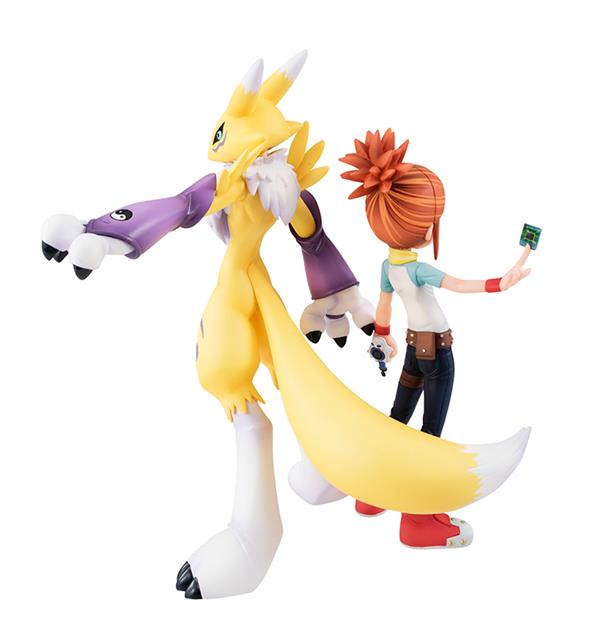 DIGIMON TAMERS - LENAMON & RUKI GEM STATUE