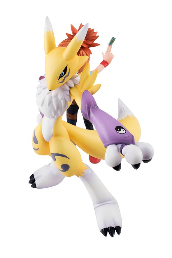 DIGIMON TAMERS - LENAMON & RUKI GEM STATUE