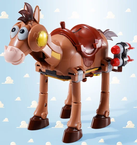 TOY STORY CHOGOKIN WOODY ROBO SHERIFF STAR