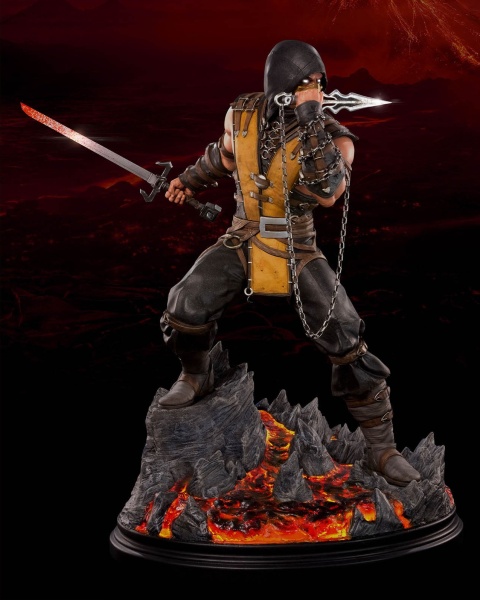 1/4 MORTAL KOMBAT - X SCORPION STATUE