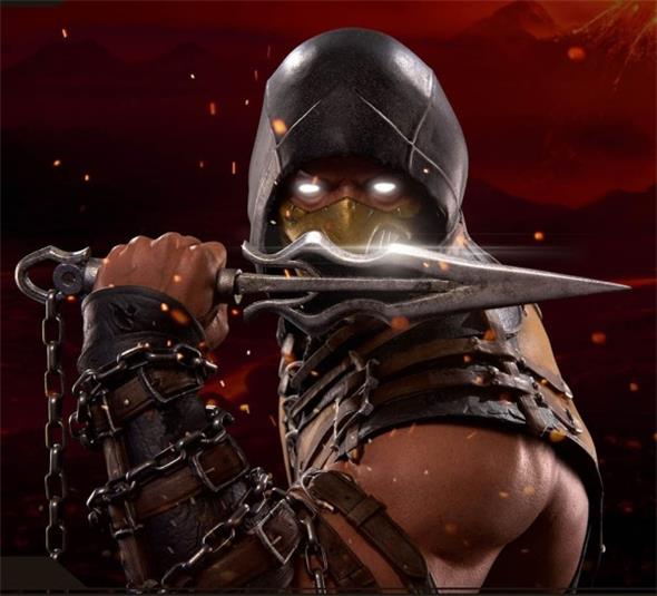 1/4 MORTAL KOMBAT - X SCORPION STATUE