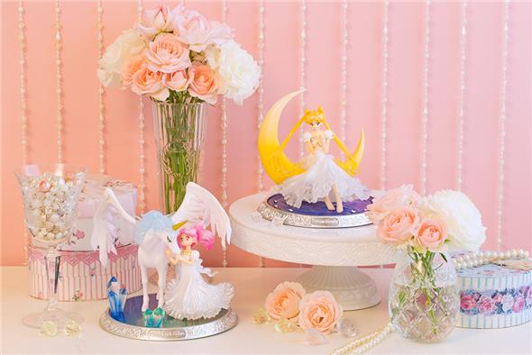 SAILOR MOON - FIGUARTS ZERO CHOUETTE CHIBIUSA E HELIOS
