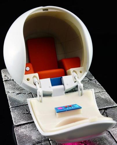 DRAGON SUMMON SAIYAN SPACE POD FOR S.H. FIGUARTS VEGETA SCOUTER VERSION