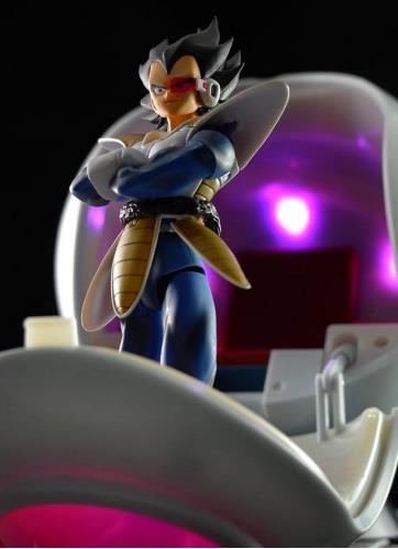 DRAGON SUMMON SAIYAN SPACE POD FOR S.H. FIGUARTS VEGETA SCOUTER VERSION