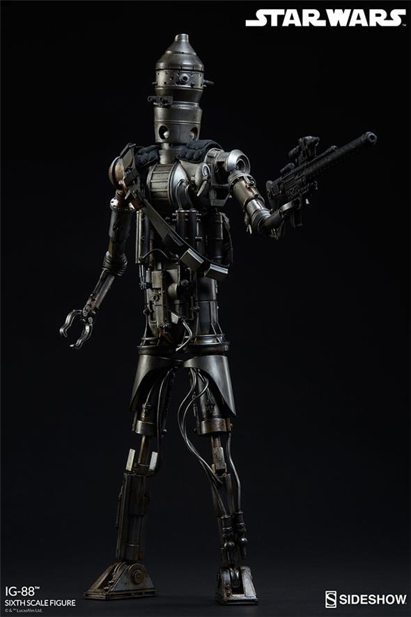 1/6 SIDESHOW - STAR WARS IG-88 EXCLUSIVE
