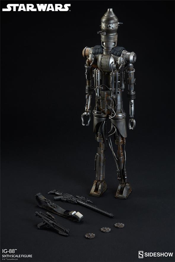 1/6 SIDESHOW - STAR WARS IG-88 EXCLUSIVE