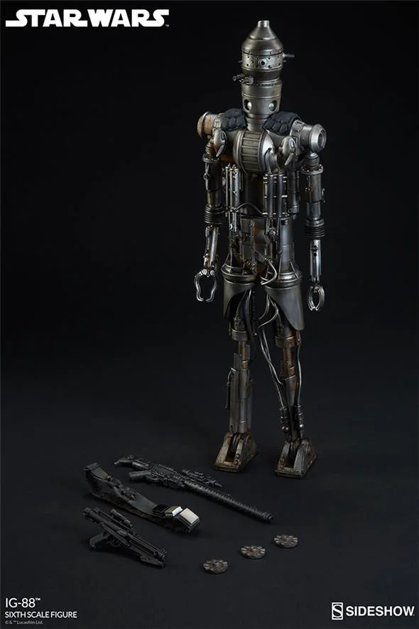 1/6 SIDESHOW - STAR WARS IG-88 EXCLUSIVE