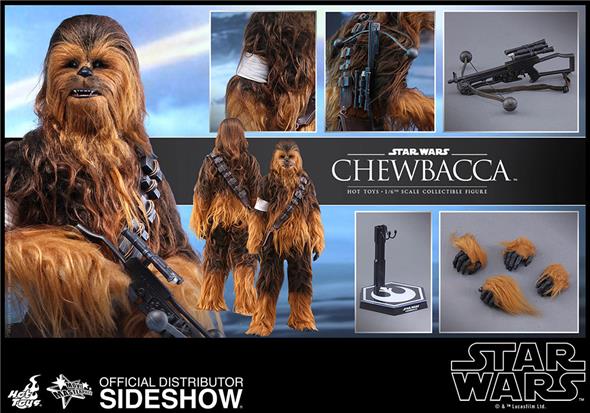 1/6 HOT TOYS - CHEWBACCA EP. VII