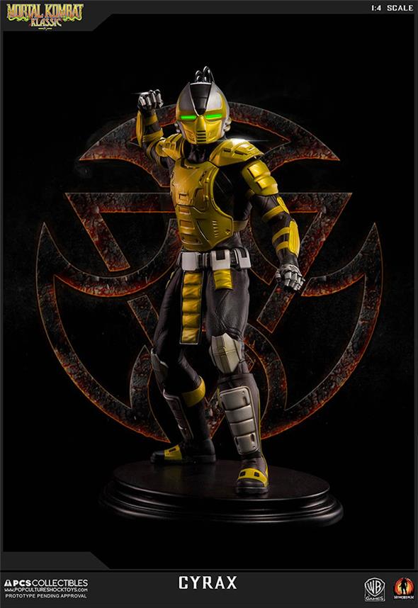 1/4 MORTAL KOMBAT KLASSIC - CYRAX STATUE