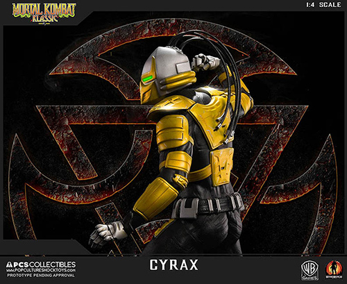 1/4 MORTAL KOMBAT KLASSIC - CYRAX STATUE